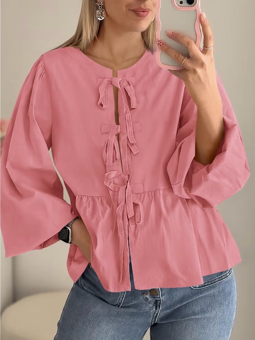 Peplum Top